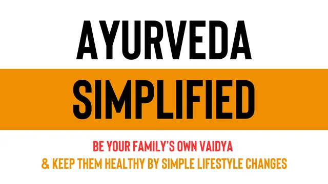 Ayurveda Simplified course cover