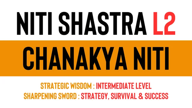 Chanakya Niti Sutras course cover