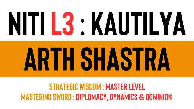 Kautilya Artha Shastra course cover