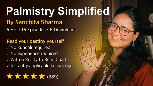 Palmistry Simplified course cover