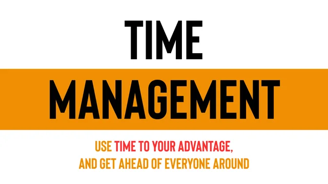 Time Management course cover