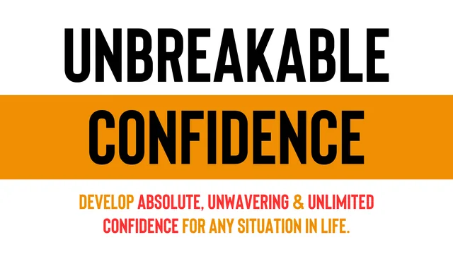 Unbreakable Confidence course cover